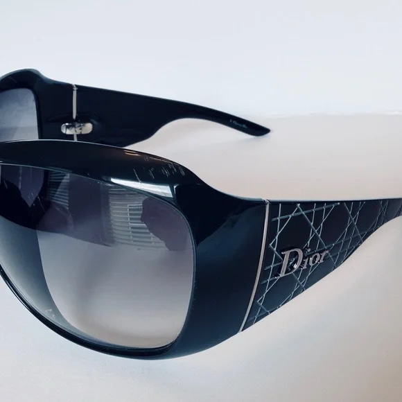 Vintage sunglasses DIOR CANNAGE 1 ATSO0 made in Italy 2000s - Picture 3 of 7